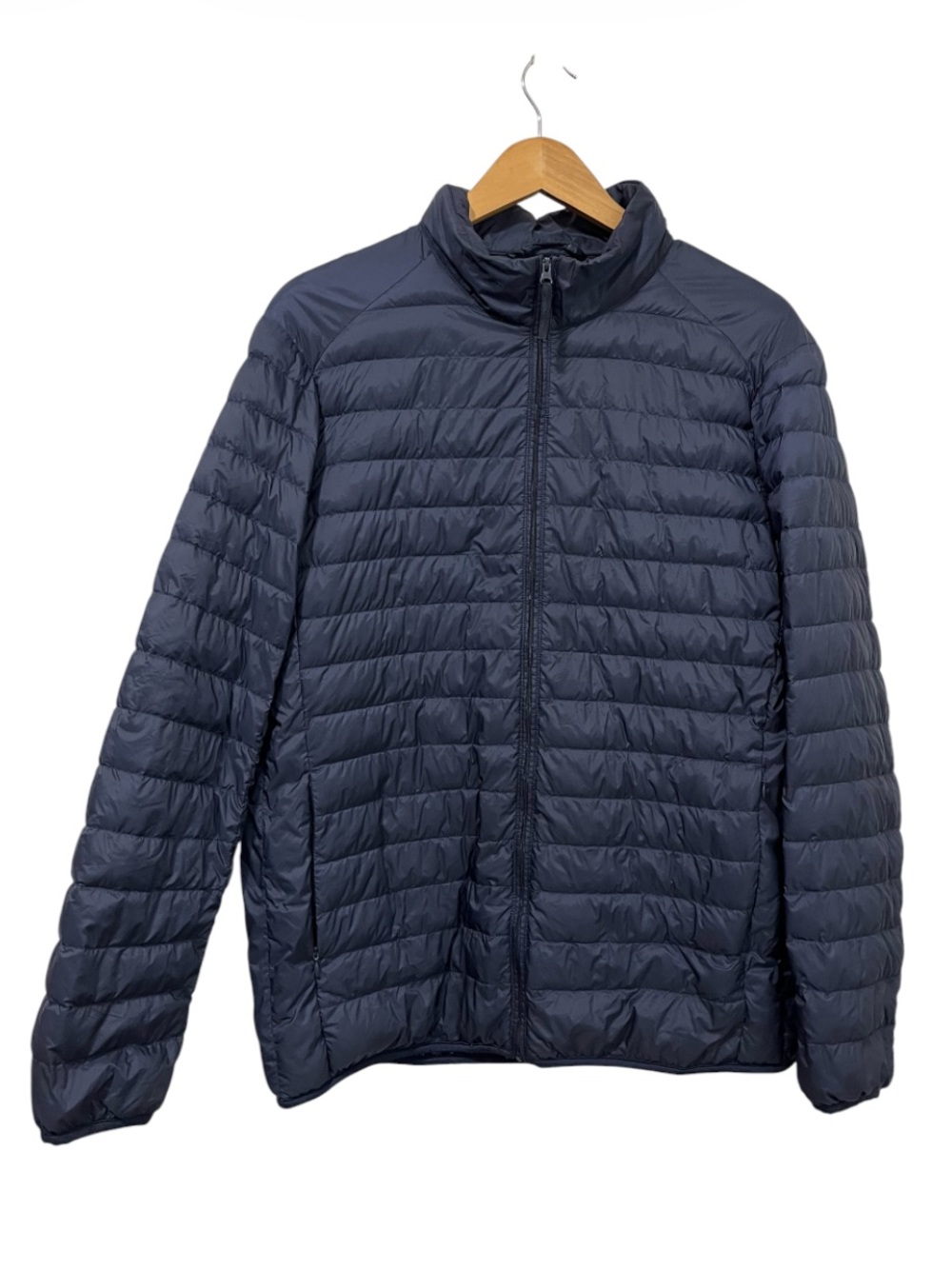 Uniqlo Lightweight Down Navy Quilted Puffer Jacket